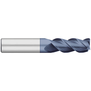 3/8in" 3-Flute Solid Carbide Corner Radius End Mill, AlTiN - Titan USA TC49724