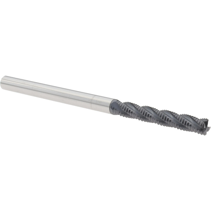0.25" 4-Flute Solid Carbide Square End Mill, AlTiN - Titan USA TC29616