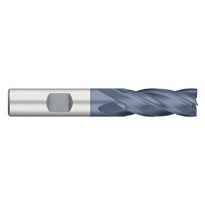 3/4" 4-Flute Cobalt Square End Mill, AlTiN - Titan USA TE81344