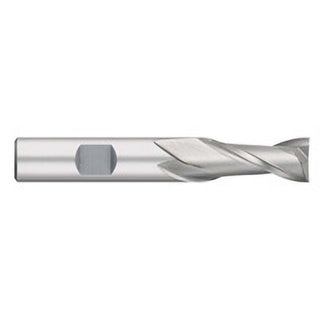 3/16" 2-Flute Cobalt Square End Mill - Titan USA TE82705