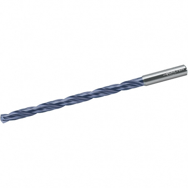 0.1340" Solid Carbide Drill Bit, TiNAl, 140° point - Walter-Titex 6618752