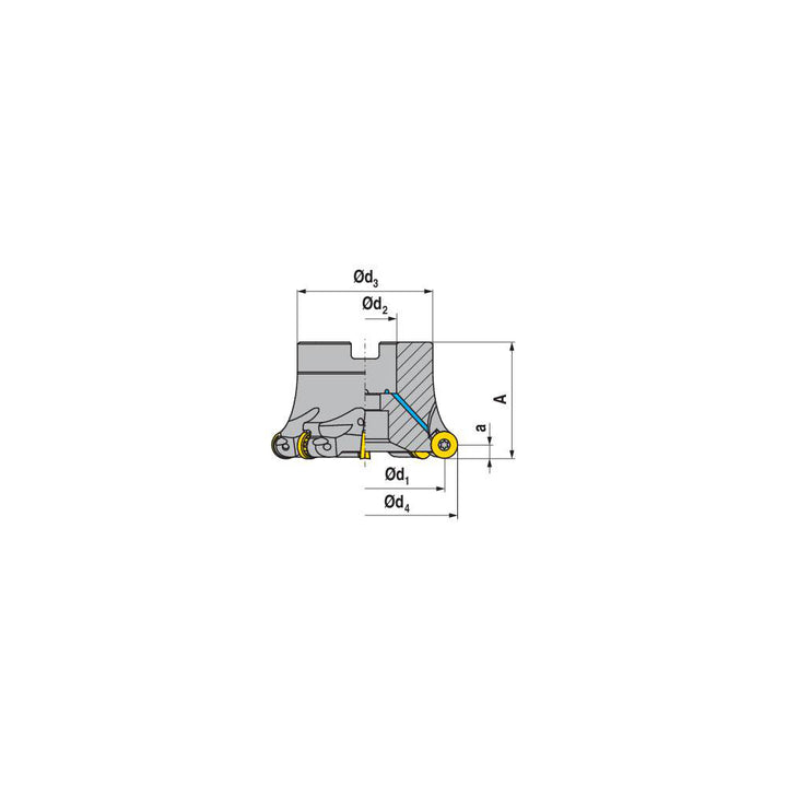 Indexable Milling Cutters - Ceratizit 5868620205