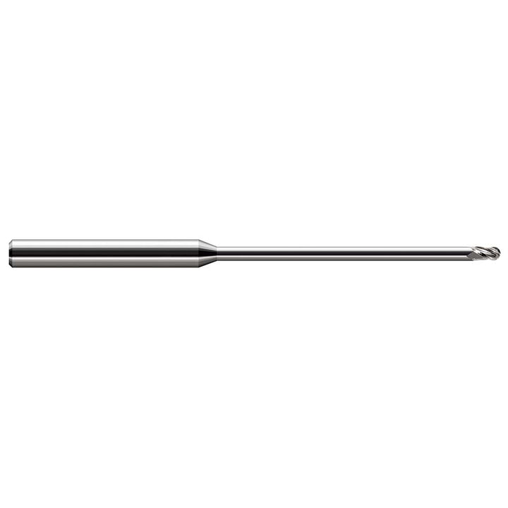 0.0400in" 3-Flute Solid Carbide Ball End Mill - Harvey Tool 59440