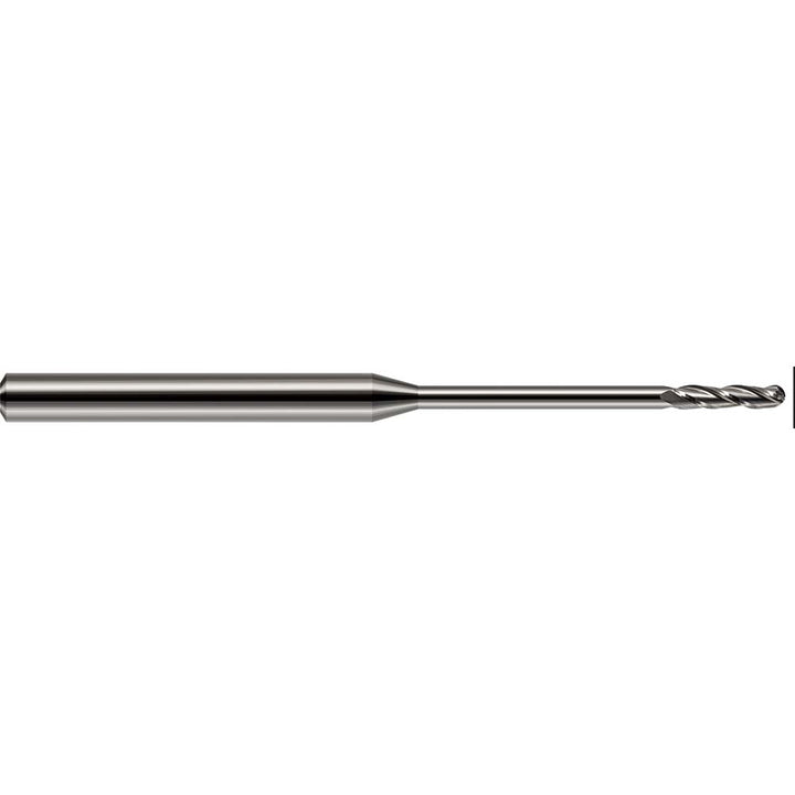 0.0600in" 3-Flute Solid Carbide Ball End Mill - Harvey Tool 13860