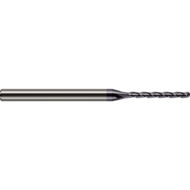 3/64" 3-Flute Solid Carbide Ball End Mill, AlTiN - Harvey Tool 35147-C3