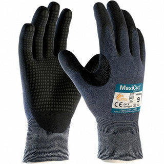 Small Blue Engineered Yarn Cut-Resistant Gloves - ATG 44-3445/S