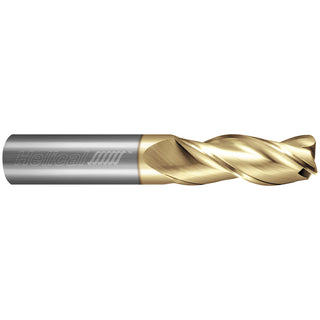 3/8in" 3-Flute Solid Carbide Corner Radius End Mill, Zplus - Helical Solutions 59097