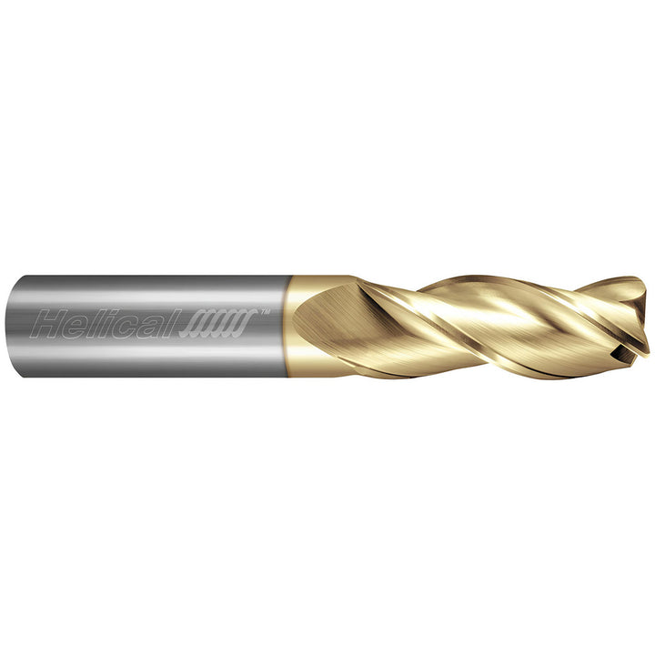 3/8" 3-Flute Solid Carbide Corner Radius End Mill, Zplus - Helical Solutions 59089