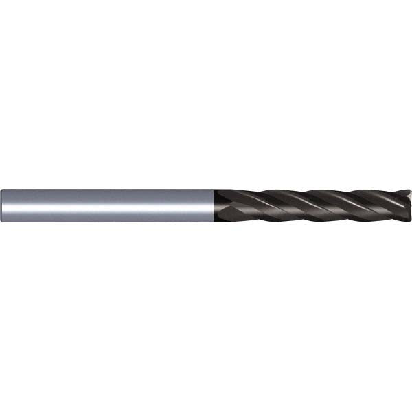 3/8" 4-Flute Solid Carbide Corner Radius & Corner Chamfer End Mill, TiN/TiAlN - Kennametal 5824373