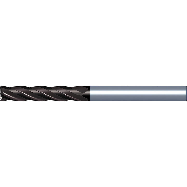 0.1969" 4-Flute Solid Carbide Corner Radius & Corner Chamfer End Mill, TiN/TiAlN - Kennametal 5824225