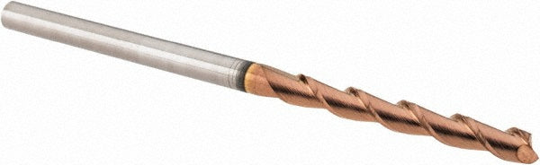 1/8" 2-Flute Solid Carbide Square End Mill, TiCN - Accupro 12178827
