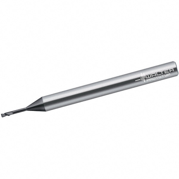 0.0315" 2-Flute Solid Carbide Corner Radius End Mill, TiAlN - Walter-Prototyp 5150510