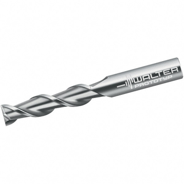 1/2" 2-Flute Solid Carbide Square End Mill - Walter-Prototyp 5543458