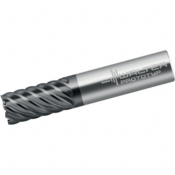 1/8" 4-Flute Solid Carbide Square End Mill, TiAlN - Walter-Prototyp 5543425