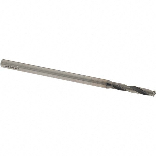 0.1240" Solid Carbide Screw Machine Drill Bit, Coated, 140° point - OSG 8665315