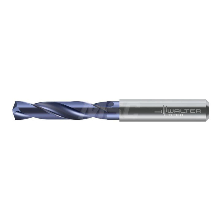 0.1770" Solid Carbide Screw Machine Drill Bit, TiNAl, 140° point - Walter-Titex 6618077