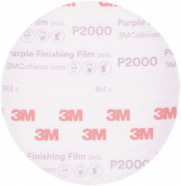 6" 2000-Grit Aluminum Oxide Disc - 3M 7100122798