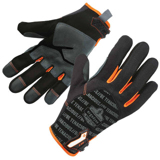 Large Black AX Suede Utility Gloves - Ergodyne 17224