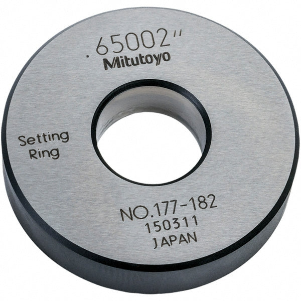 Setting Ring, 0.000060" accuracy - Mitutoyo 177-182