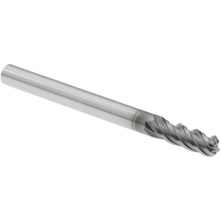 1/8" 4-Flute Solid Carbide Ball End Mill, AlTiN - Seco 17004156