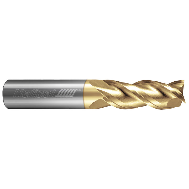 3/8" 3-Flute Solid Carbide Square End Mill, Zplus - Helical Solutions 81412