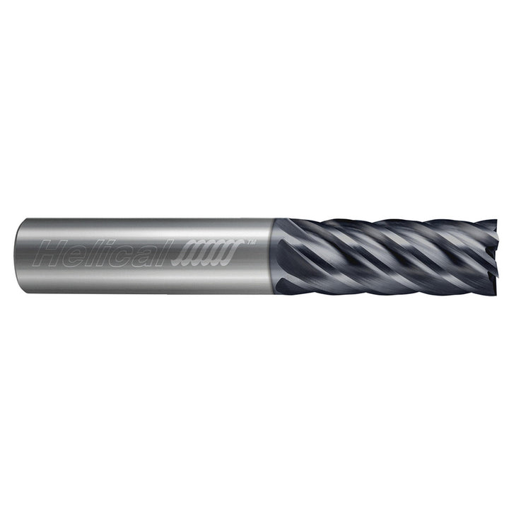 1/4" 6-Flute Solid Carbide Square End Mill, APLUS - Helical Solutions 59251