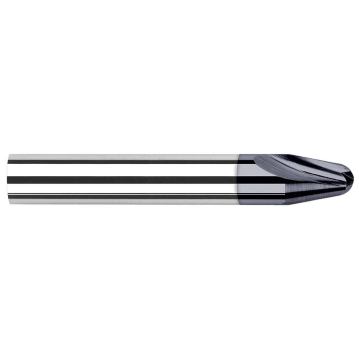 2-Flute Solid Carbide Tapered End Mill, AlTiN - Harvey Tool 856500-C3
