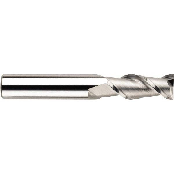 1/4" 2-Flute Solid Carbide Square End Mill, TiB2 - SGS 32054