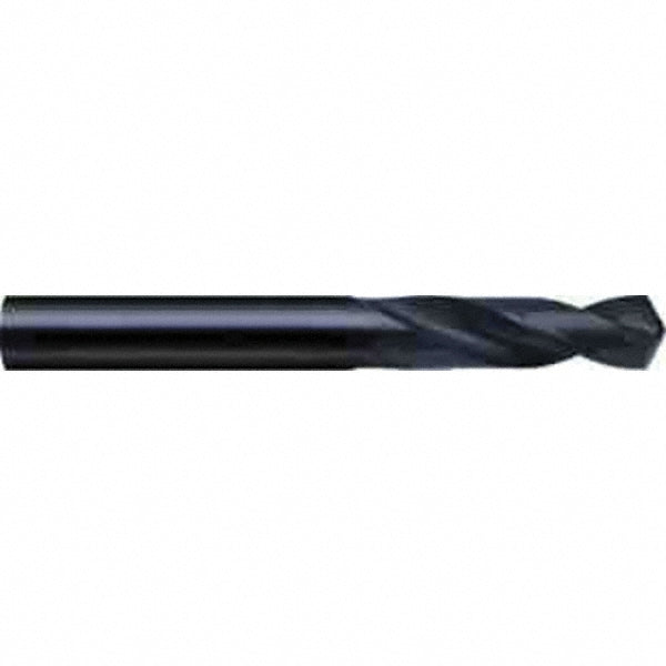 0.1299" High Speed Steel Stub Drill Bit, Coated, 118° point - Guhring 9002230033000
