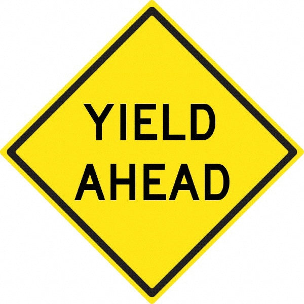 Yield Ahead Sign - AccuformNMC TM610K