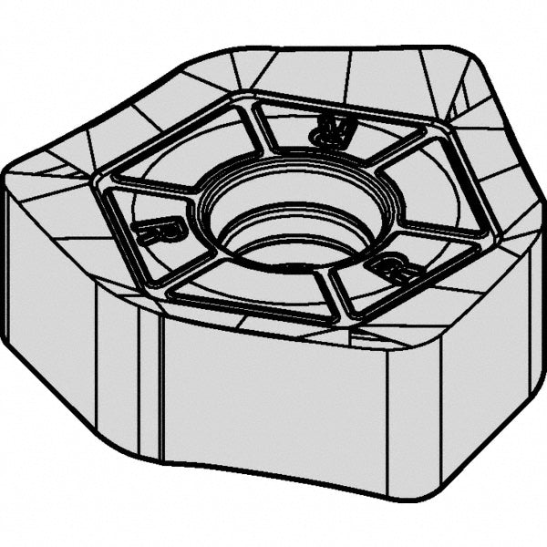XNGJ0905ANSNGD3W Solid Carbide Insert, Grade KCSM40, TiAlN - Kennametal 6178107