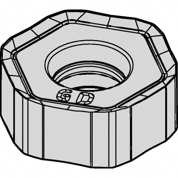 HNPJ0604ANSNGD Solid Carbide Insert, Grade KCSM40, TiAlN - Kennametal 6165759