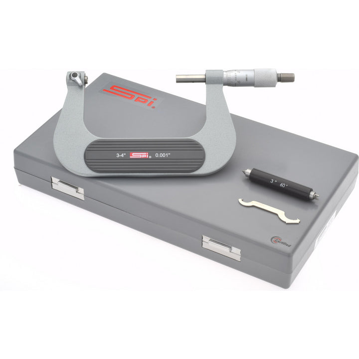 4.0000" Micrometer, 0.00020" accuracy - SPI CMS160726112