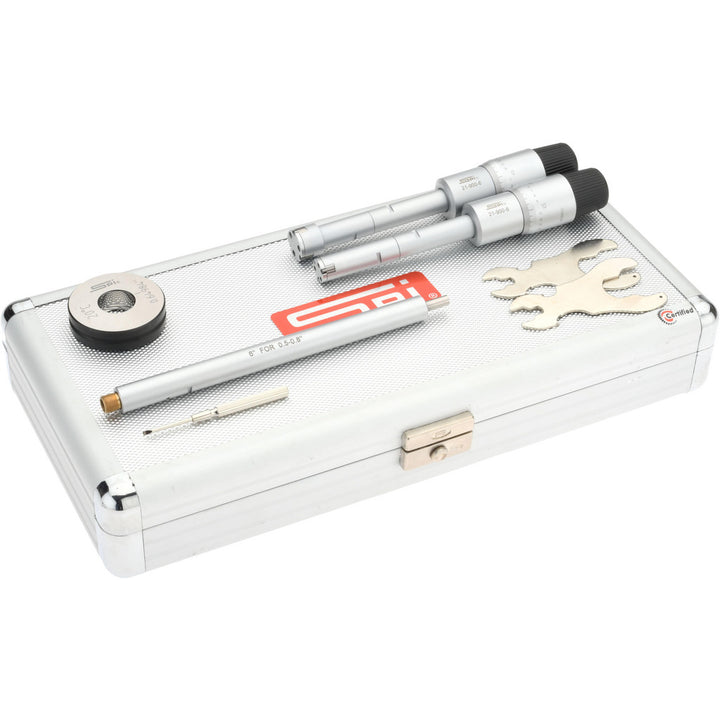 2-Piece Micrometer, 0.000160" accuracy - SPI CMS160726115