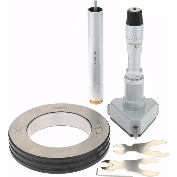 3.5000" Micrometer, 0.000200" accuracy - SPI 21-913-9