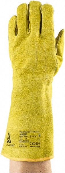 Large Leather; Synthetic Leather Flame; Puncture Gloves - Ansell 43216090