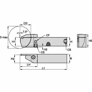 Indexable Grooving - Kennametal 6179721