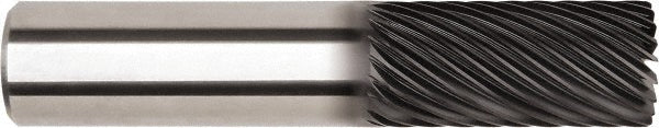 3/4" 15-Flute Solid Carbide Corner Radius End Mill, AlTiN - Kennametal 6167540