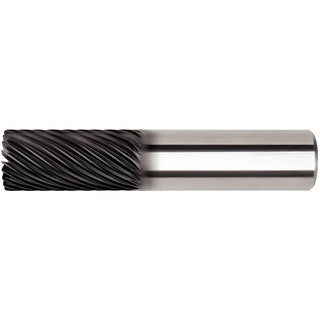 1/2" 9-Flute Solid Carbide Corner Radius End Mill, AlTiN - Kennametal 6167537