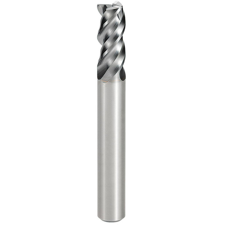 0.1299" 3-Flute Solid Carbide Square End Mill, AlCrN - Mitsubishi 621835