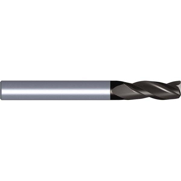 3/16" 3-Flute Solid Carbide Square End Mill, TiAlN - Kennametal 6143947