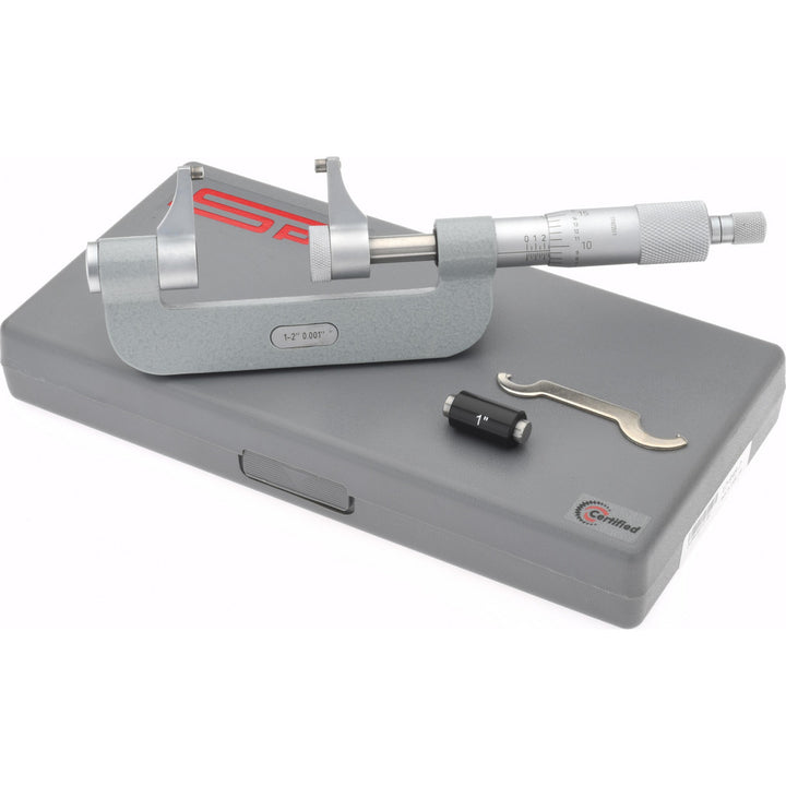 2.0000" Micrometer, 0.000250" accuracy - SPI 17-945-7