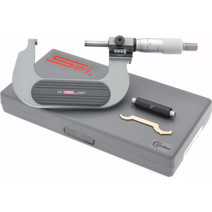 3.0000" Micrometer, 0.000200" accuracy - SPI CMS160809152