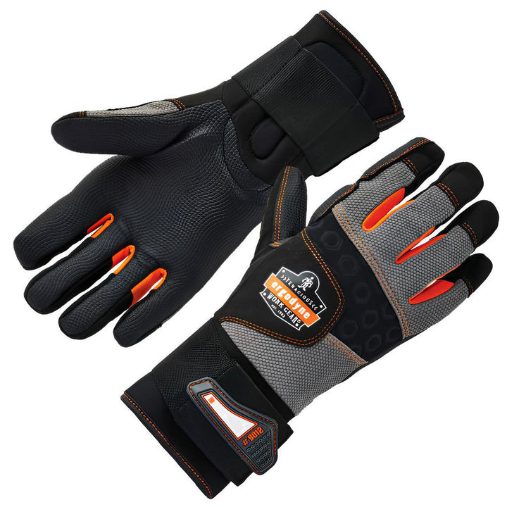 Large Black Stretch-Knit General Purpose Gloves - Ergodyne 17734