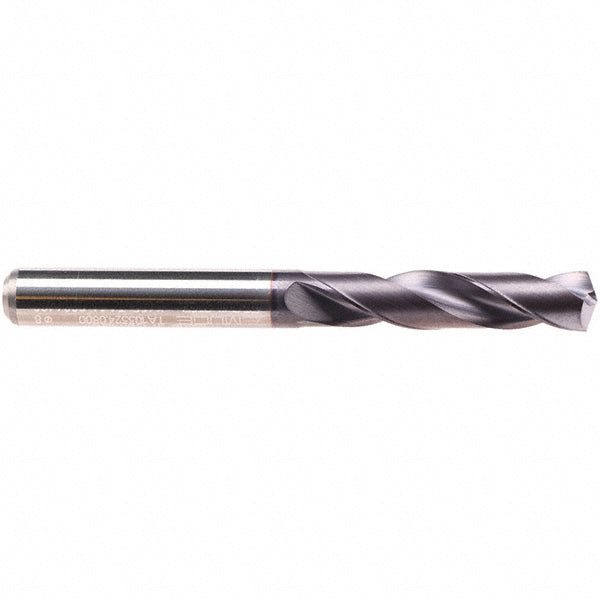 3/16" Solid Carbide Screw Machine Drill Bit, TiAlN, 140° point - Emuge TA209744.0476