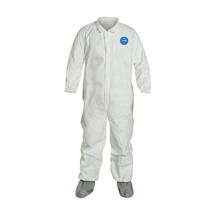 X-Large White Particle Protection Protective Garment - Dupont TY121SWHXL0025NS