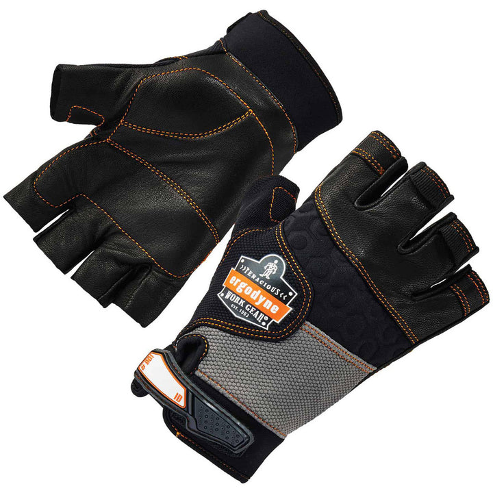 Small Black Stretch-Knit; Spandex General Purpose Gloves - Ergodyne 17782