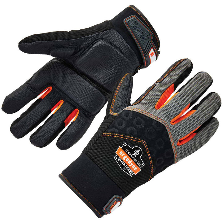 Large Black Stretch-Knit; Spandex General Purpose Gloves - Ergodyne 17774