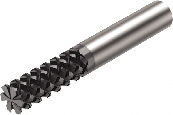 1/4" 5-Flute Solid Carbide Square End Mill, Diamond - Sandvik Coromant 7254439