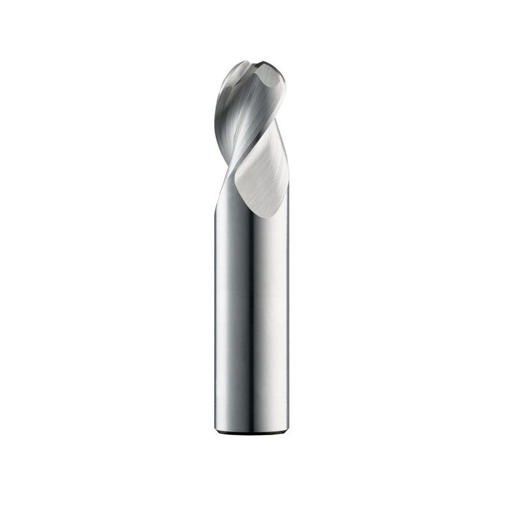 1/4" 3-Flute Solid Carbide Ball End Mill, TiB2 - SGS 34974